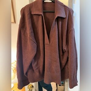 Everlane Boxy Polo Sweater